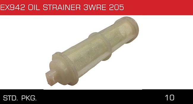 OIL STRAINER 3WRE 205 OIL STRAINER 3WRE 205